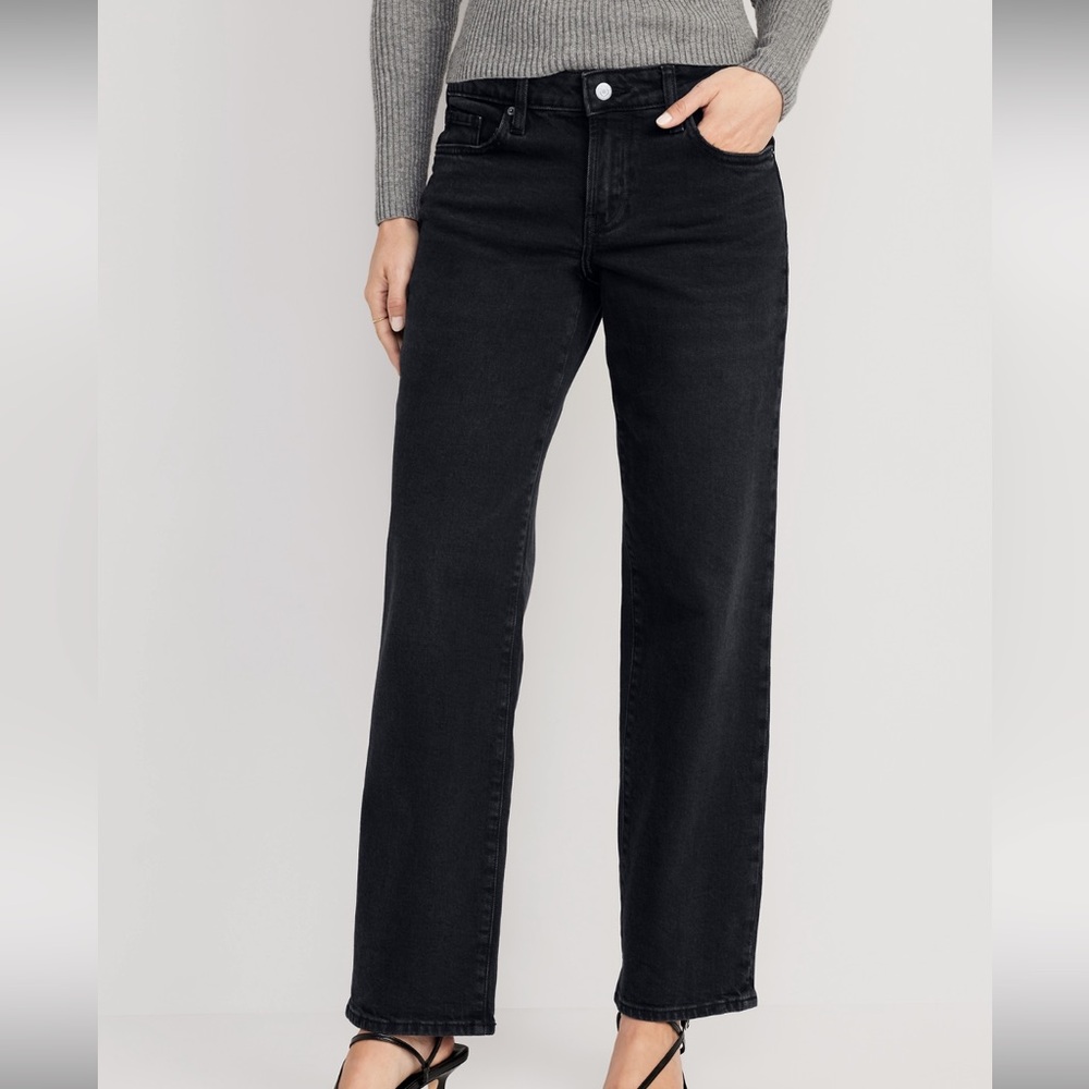 Old Navy O. G. Loose Low Rise Black Jean